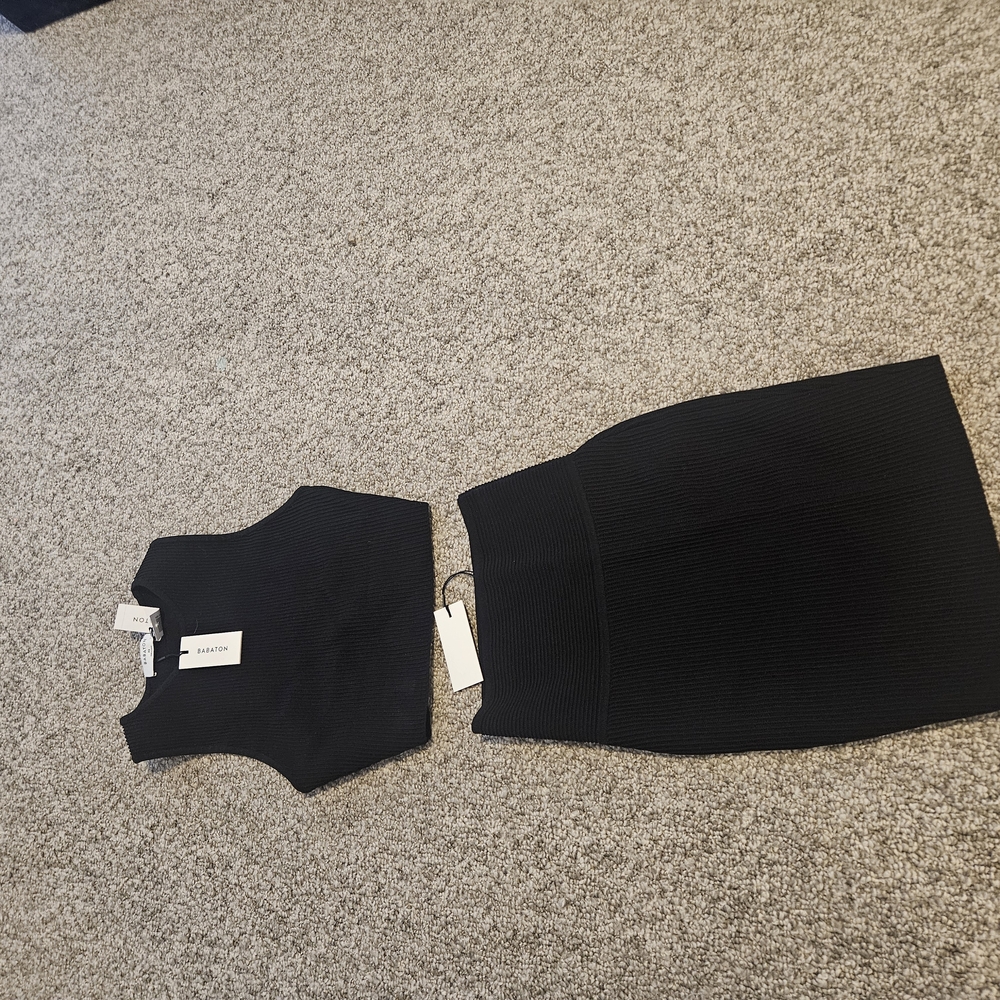 Babaton Black Knit Top